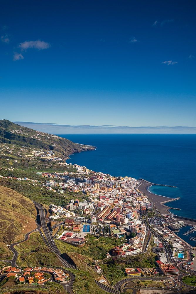 Canary Islands-La Palma Island-Santa Cruz de la Palma-Mirador de la Concepcion art print by Walter Bibikow for $57.95 CAD