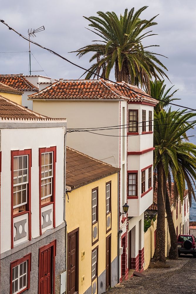 Canary Islands-La Palma Island-San Andres-village buildings art print by Walter Bibikow for $57.95 CAD