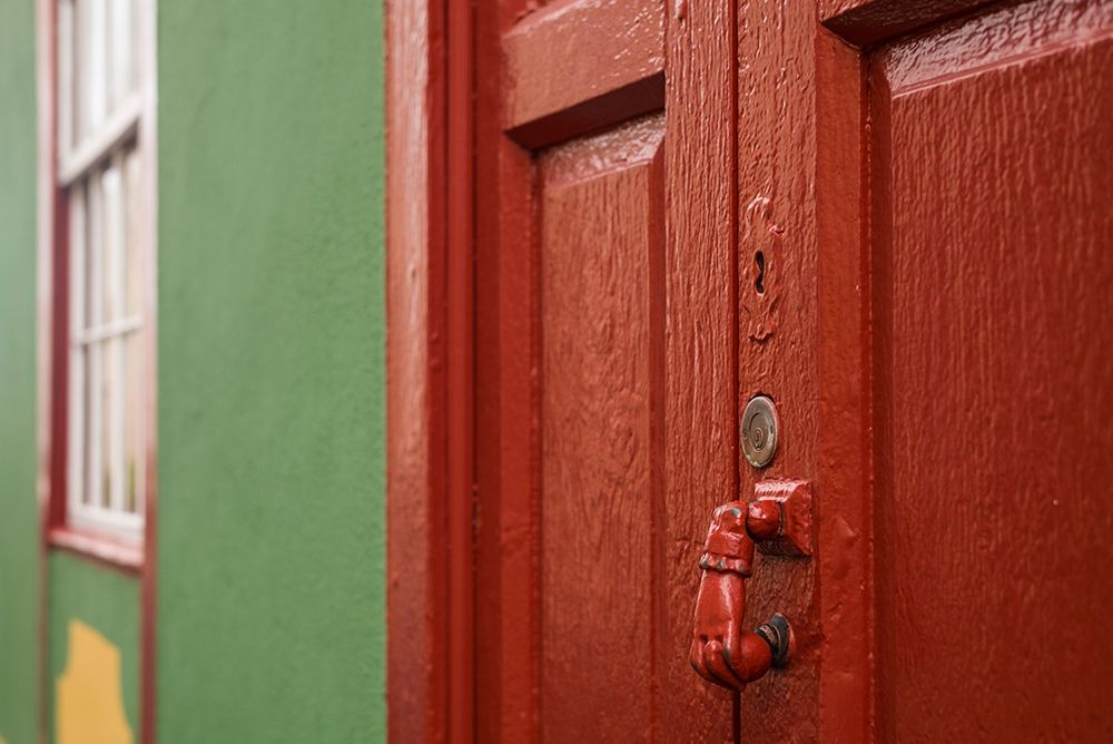 Canary Islands-La Palma Island-San Andres-ornate door knocker art print by Walter Bibikow for $57.95 CAD