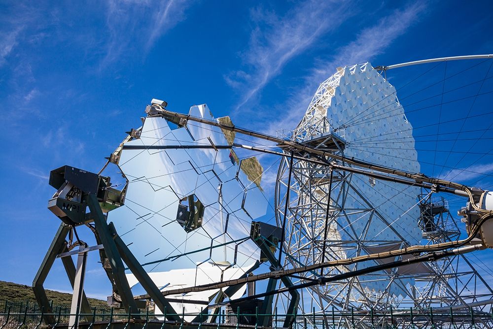 Roque de los Muchachos Observatory-First G-APD Cherenkov Telescope-2011 art print by Walter Bibikow for $57.95 CAD