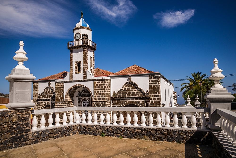 Canary Islands-El Hierro Island-Valverde-Iglesia de Nuestra Senora de la Concepcion church art print by Walter Bibikow for $57.95 CAD