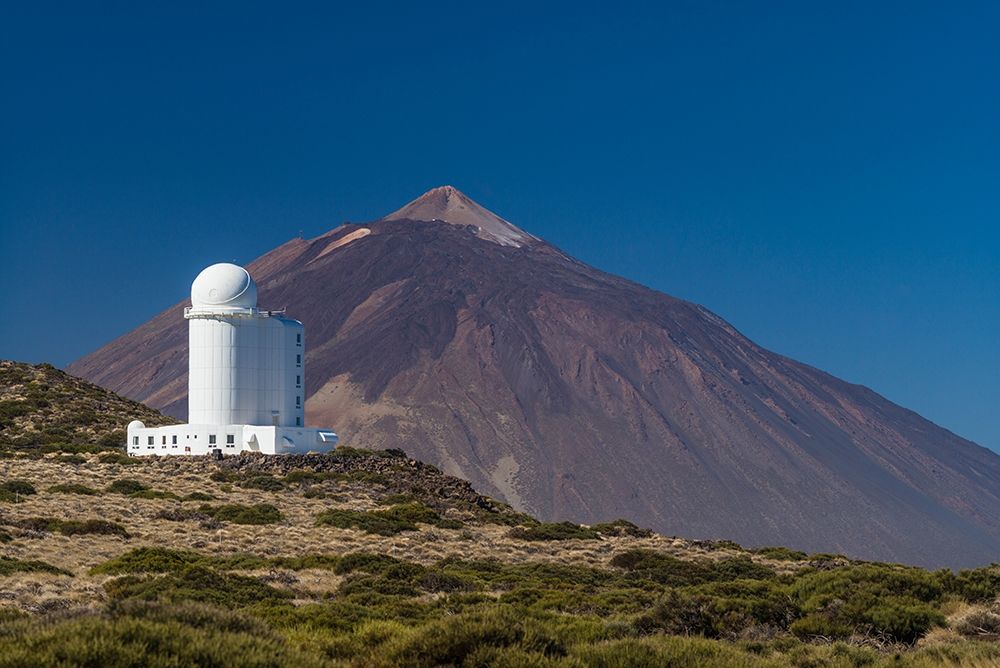 Canary Islands-Tenerife Island-El Teide Mountain-Observatorio del Teide-astronomical observatory art print by Walter Bibikow for $57.95 CAD