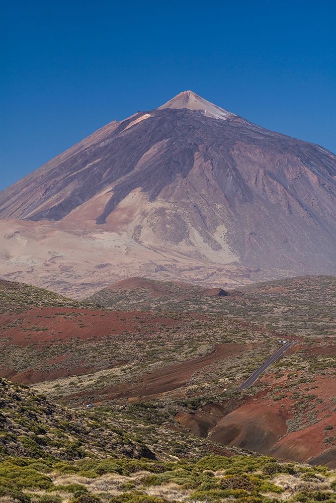 Canary Islands-Tenerife Island-El Teide Mountain-elevated view of Spains highest mountain art print by Walter Bibikow for $57.95 CAD