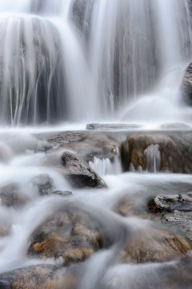 Sweden-Norrbotten-Abisko. Waterfalls in Karkevagge. art print by Fredrik Norrsell for $57.95 CAD