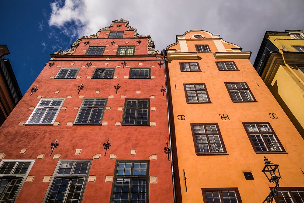 Sweden-Stockholm-Gamla Stan-Old Town-buildings of the Stortorget Square art print by Walter Bibikow for $57.95 CAD