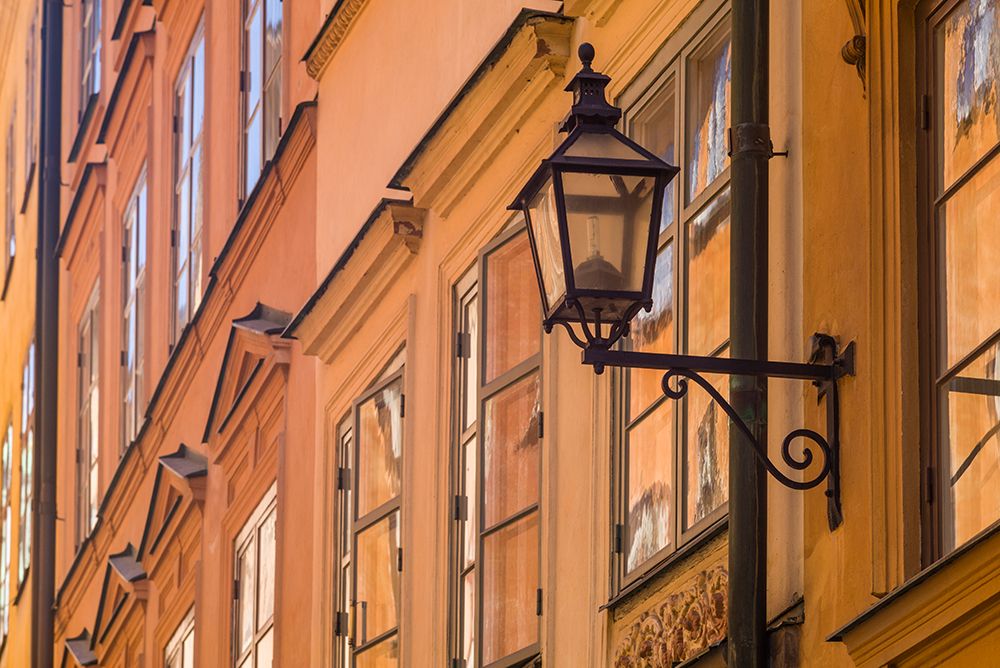 Sweden-Stockholm-Gamla Stan-Old Town-Royal Palace-old town building detail art print by Walter Bibikow for $57.95 CAD
