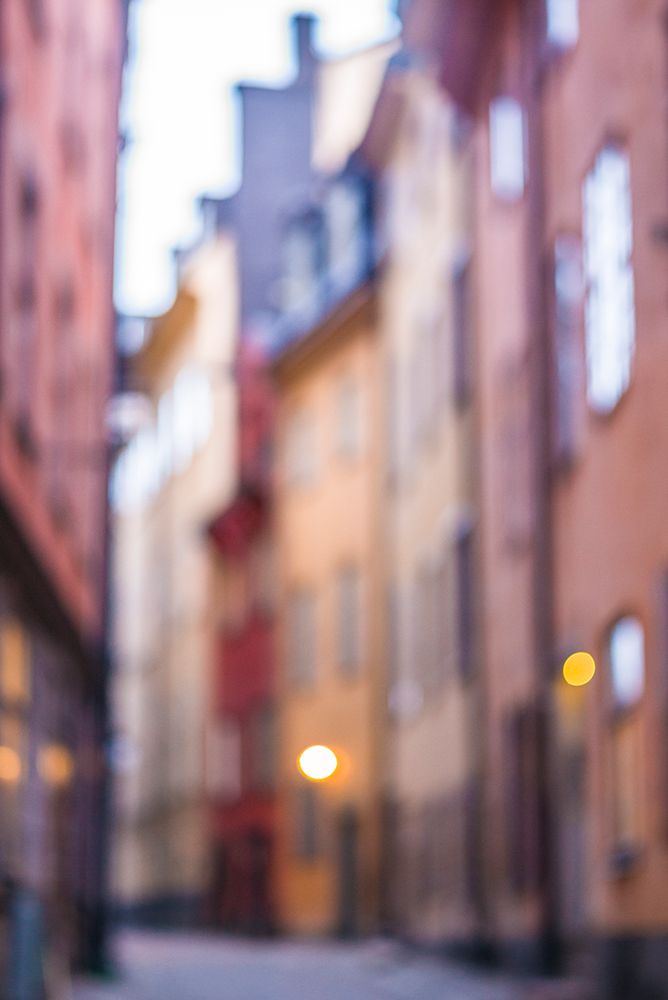 Sweden-Stockholm-Gamla Stan-Old Town-Royal Palace-old town street, art print by Walter Bibikow for $57.95 CAD