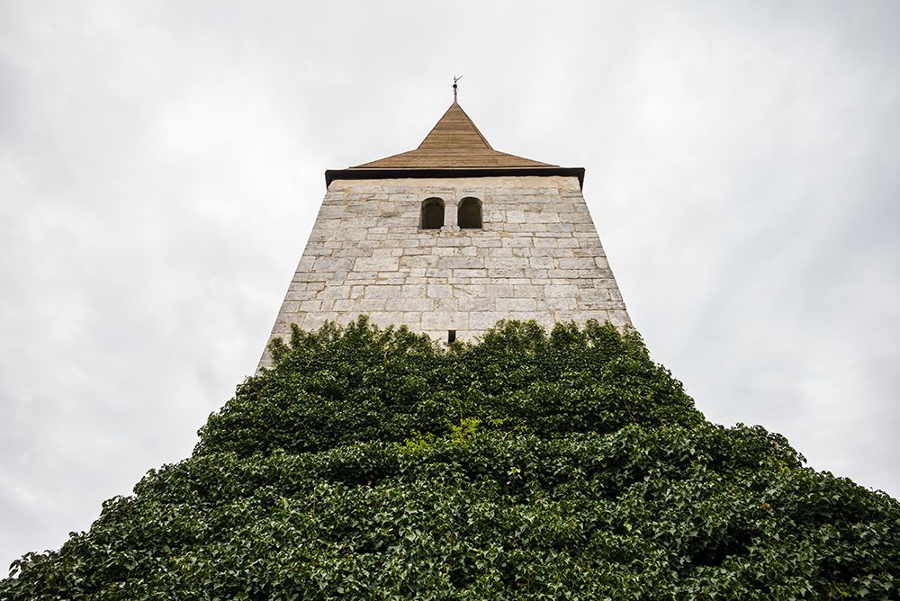 Sweden-Gotland Island-Frojel-Frojel church-exterior art print by Walter Bibikow for $57.95 CAD