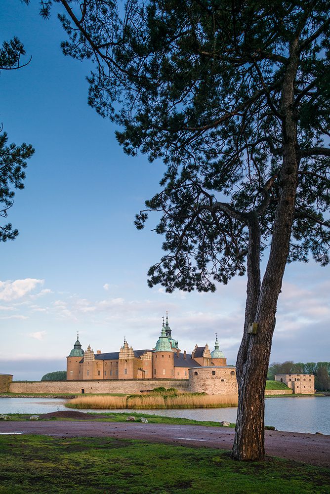 Sweden-Kalmar-Kalmar Slott castle-dawn art print by Walter Bibikow for $57.95 CAD
