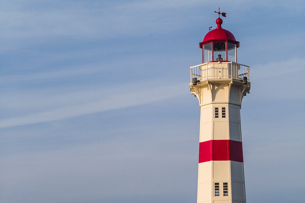 Sweden-Scania-Malmo-Inre Hamnen inner harbor-lighthouse art print by Walter Bibikow for $57.95 CAD