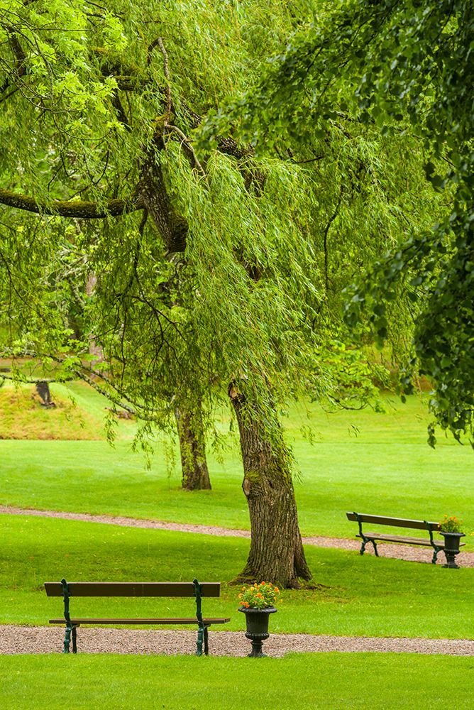 Sweden-Bohuslan-Gustavsberg-Swedens Oldest Resort-village park art print by Walter Bibikow for $57.95 CAD