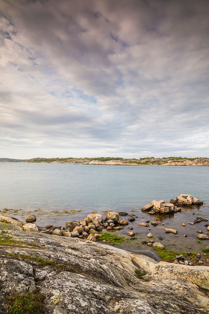 Sweden-Bohuslan-Salto Island-rocky cove seascape art print by Walter Bibikow for $57.95 CAD