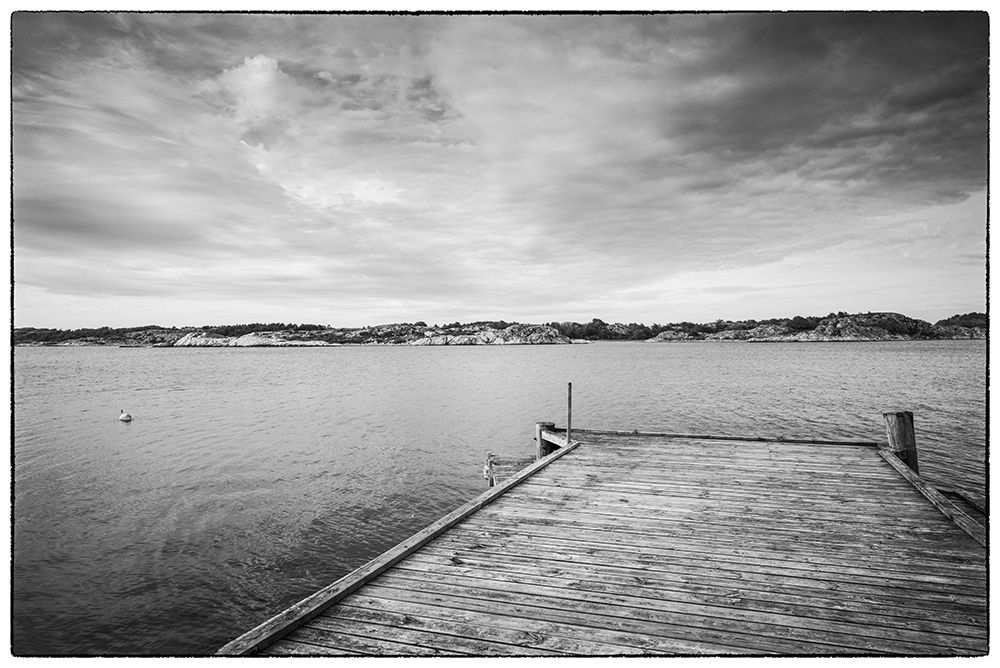 Sweden-Bohuslan-Salto Island-pier art print by Walter Bibikow for $57.95 CAD