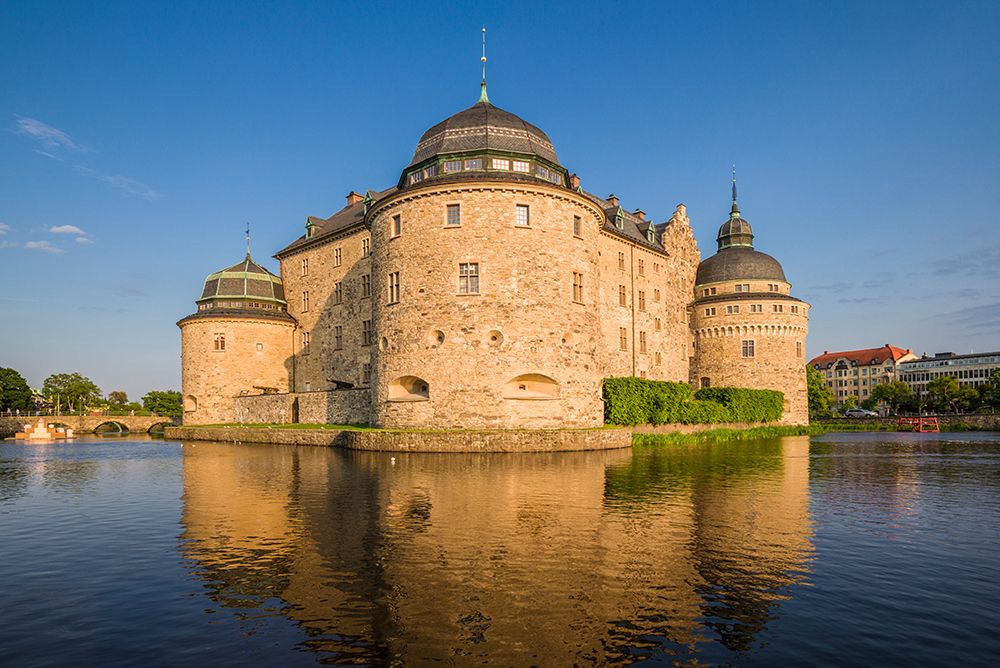 Sweden-Narke-Orebro-Orebro Castle-exterior art print by Walter Bibikow for $57.95 CAD