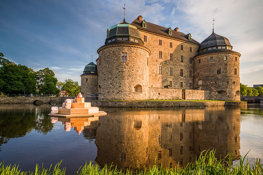 Sweden-Narke-Orebro-Orebro Castle-exterior art print by Walter Bibikow for $57.95 CAD