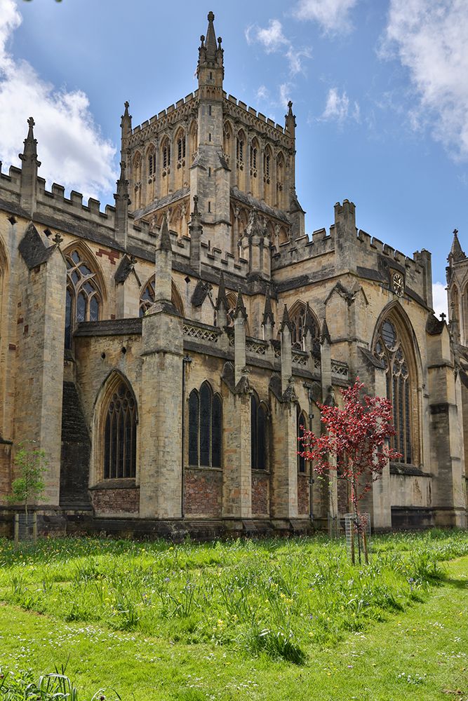 United Kingdom, England, Bristol. Bristol Cathedral art print by Hollice Looney for $57.95 CAD