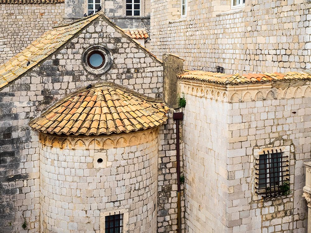 Croatia-Dubrovnik. Dominican Monastery-built in 1315-in old town Dubrovnik. art print by Julie Eggers for $57.95 CAD