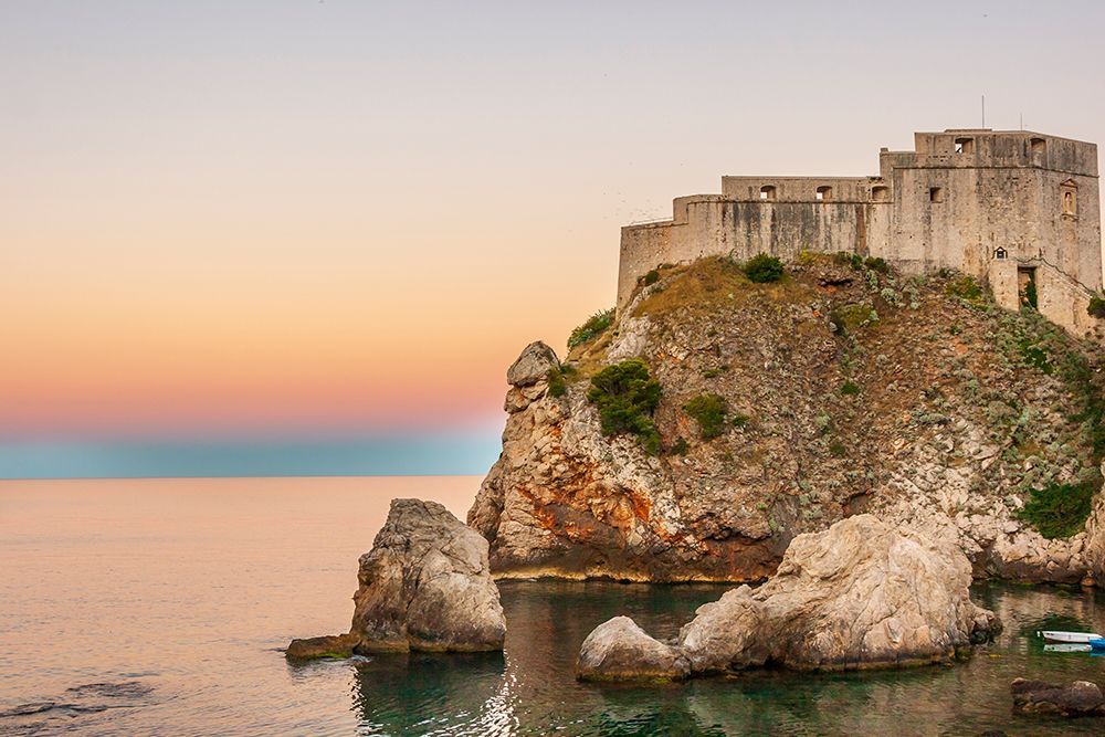 Dubrovnik-Croatia-Fortress Lovrijenac on the Adriatic Sea art print by Tom Haseltine for $57.95 CAD