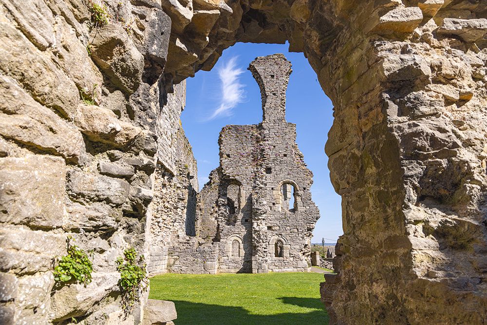 Middleham, Wensleydale, North Yorkshire, England. Middleham Castle, childhood home of Richard III. art print by Emily M. Wilson for $57.95 CAD