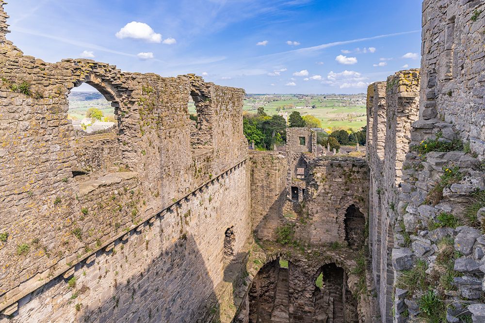 Middleham, Wensleydale, North Yorkshire, England. Middleham Castle, childhood home of Richard III. art print by Emily M. Wilson for $57.95 CAD
