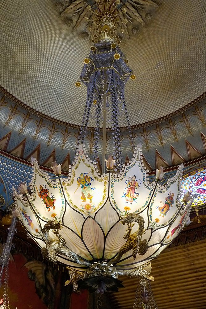 Brighton, England, UK. Royal Pavillion and Gardens, interior with opulent Asian design and decor. art print by Julien McRoberts for $57.95 CAD