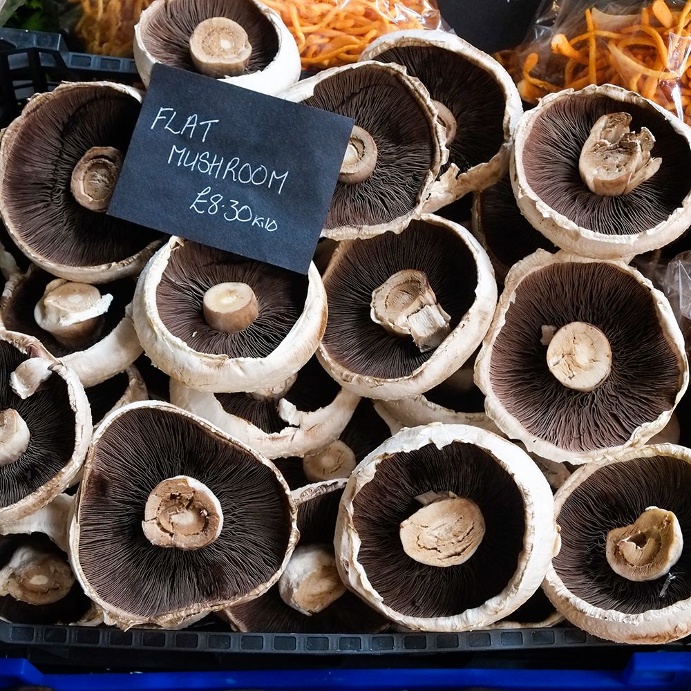 London, England, Great Britain. Borough Hall Market, fresh food, vendors and produce market. art print by Julien McRoberts for $57.95 CAD