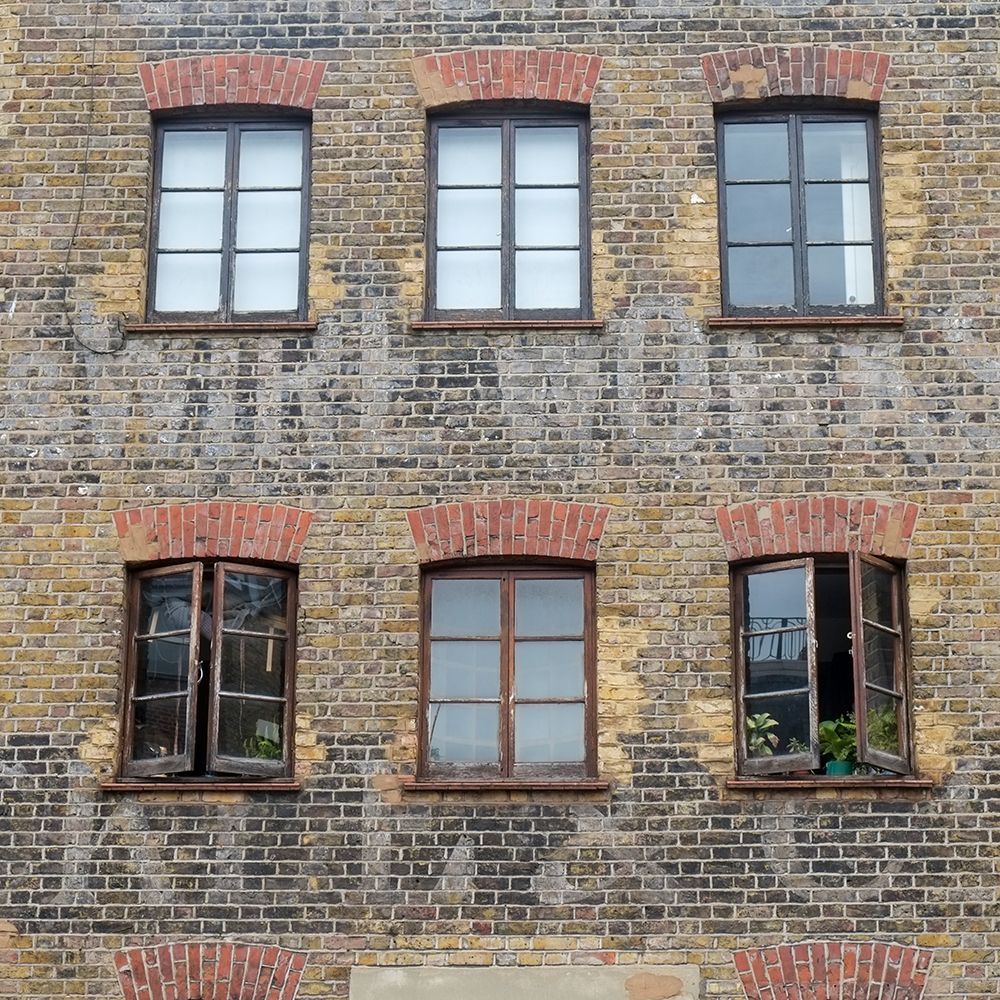 London, England, Great Britain. Ghost writing on old building in Bermondsey district. art print by Julien McRoberts for $57.95 CAD