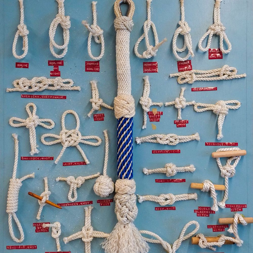 London, England, Great Britain. Display of knots. art print by Julien McRoberts for $57.95 CAD
