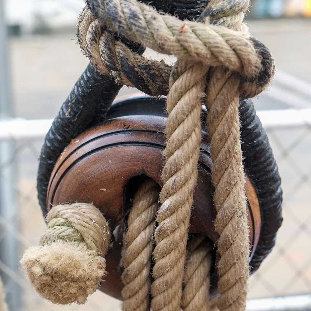London, England, Great Britain. Tied sailing line. art print by Julien McRoberts for $57.95 CAD