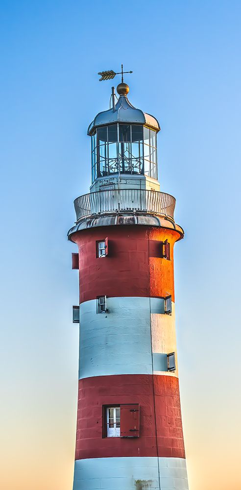 Eddystone Lighthouse, Plymouth, Devon, England. Lighthouse built on the Eddystone Rocks in 1759. art print by William Perry for $57.95 CAD