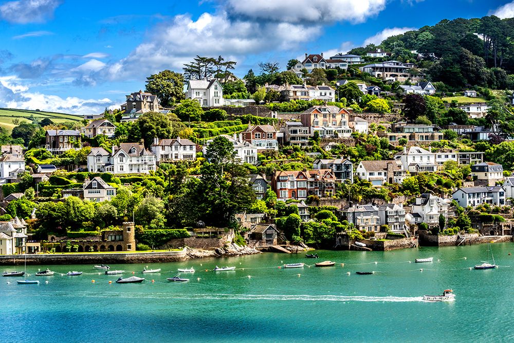 Small boat, Dartmouth, Kingswear, Devon, England. art print by William Perry for $57.95 CAD