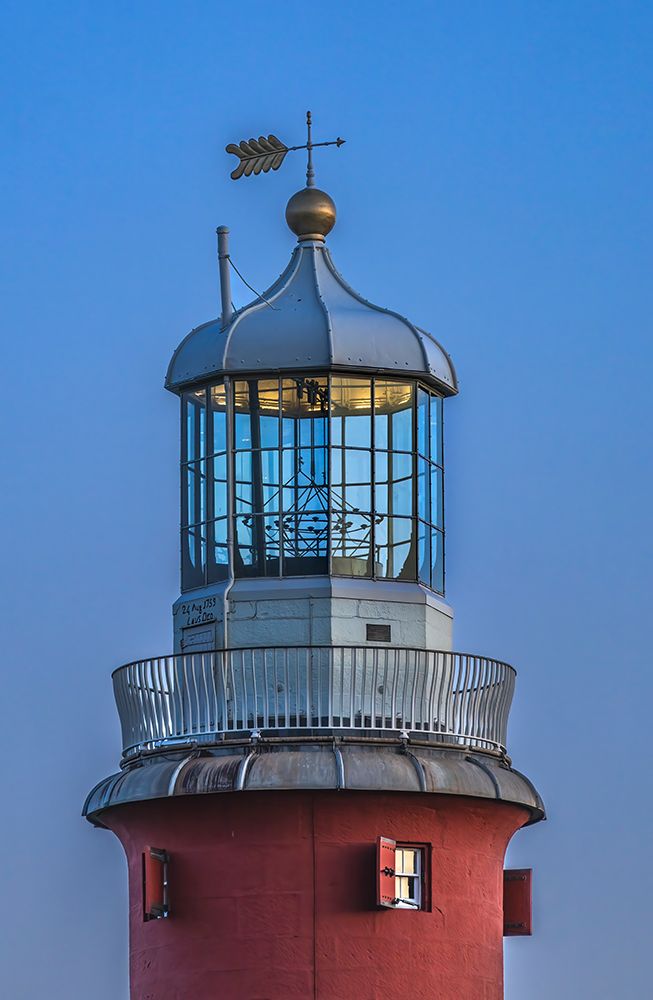 Eddystone Lighthouse, Plymouth, Devon, England. Lighthouse built on the Eddystone Rocks in 1759. art print by William Perry for $57.95 CAD