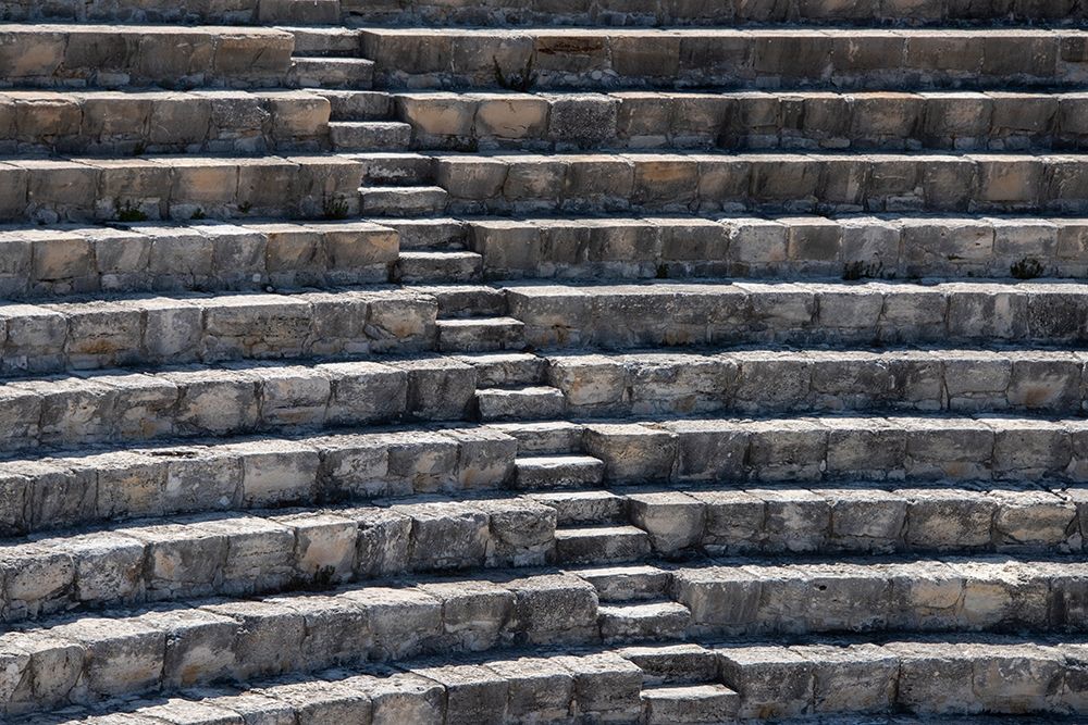 Cyprus-ancient archaeological site of Kourion The Theatre-circa 2nd century BC-seats 3,000 art print by Cindy Miller Hopkins for $57.95 CAD