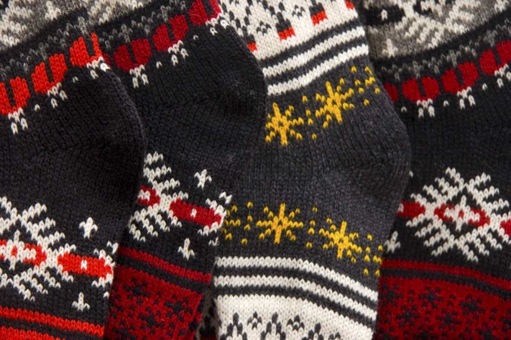Estonia, Tallinn Wool socks at a market art print by Nancy, Steve Ross for $57.95 CAD