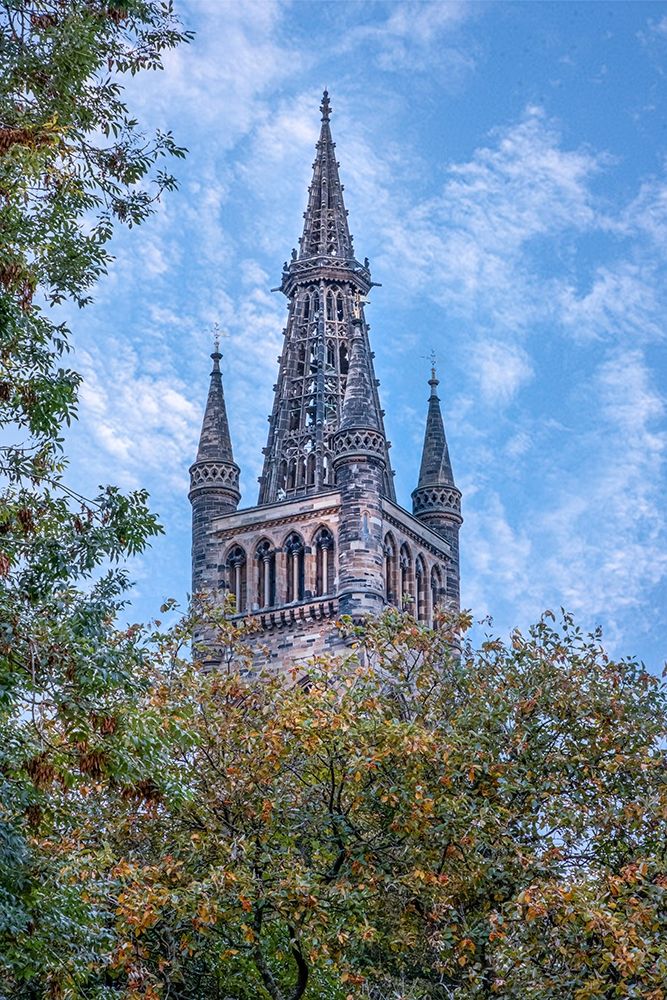 Glasgow University-Scotland art print by Tom Norring for $57.95 CAD