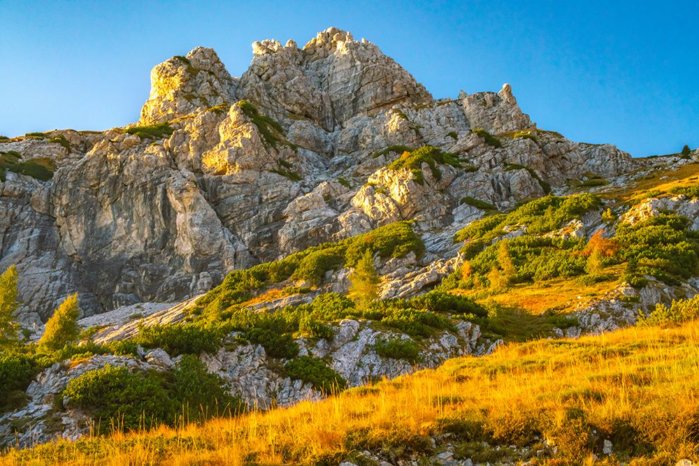 Slovenia, Triglav National Park. Landscape with Julian Alps. art print by Jaynes Gallery for $57.95 CAD