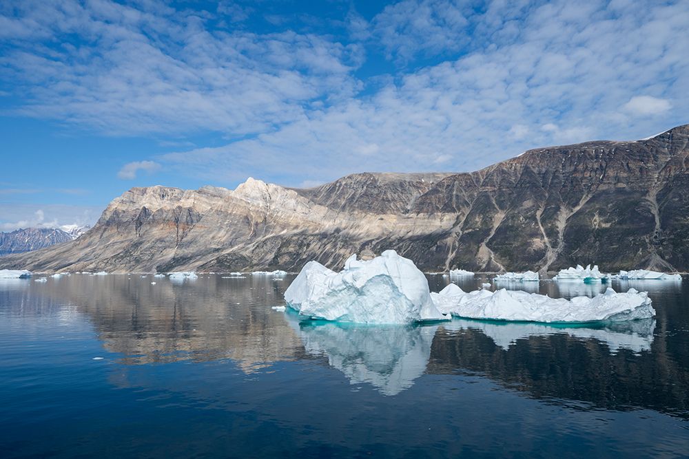 West Greenland, Baffin Bay, Scenic Uummannaq Fjord. Second largest fjord system in Greenland. art print by Cindy Miller Hopkins for $57.95 CAD