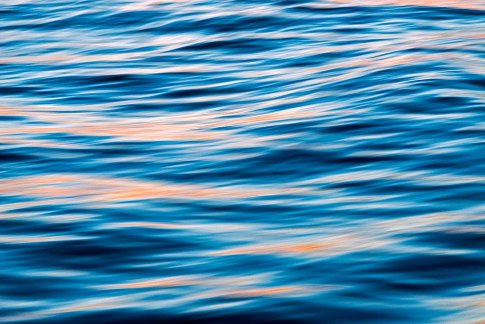 Ocean waves at sunset-Greenland art print by Keren Su for $57.95 CAD