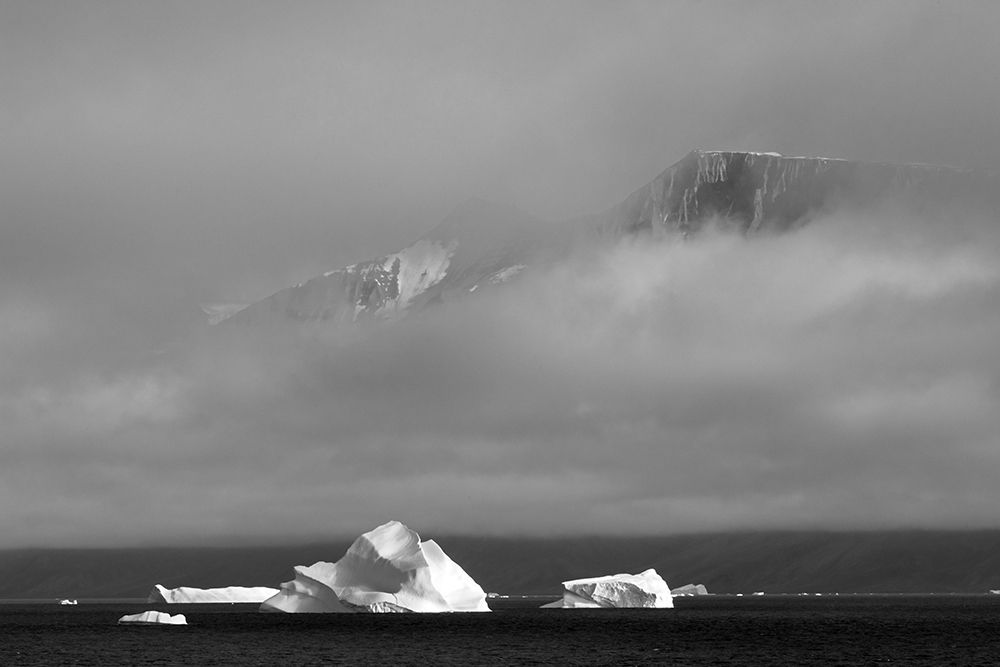 Floating iceberg in the ocean-Greenland art print by Keren Su for $57.95 CAD