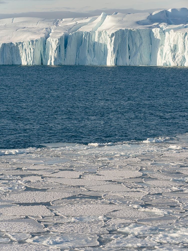 Winter at the Ilulissat Fjord-located in the Disko Bay in West Greenland art print by Martin Zwick for $57.95 CAD