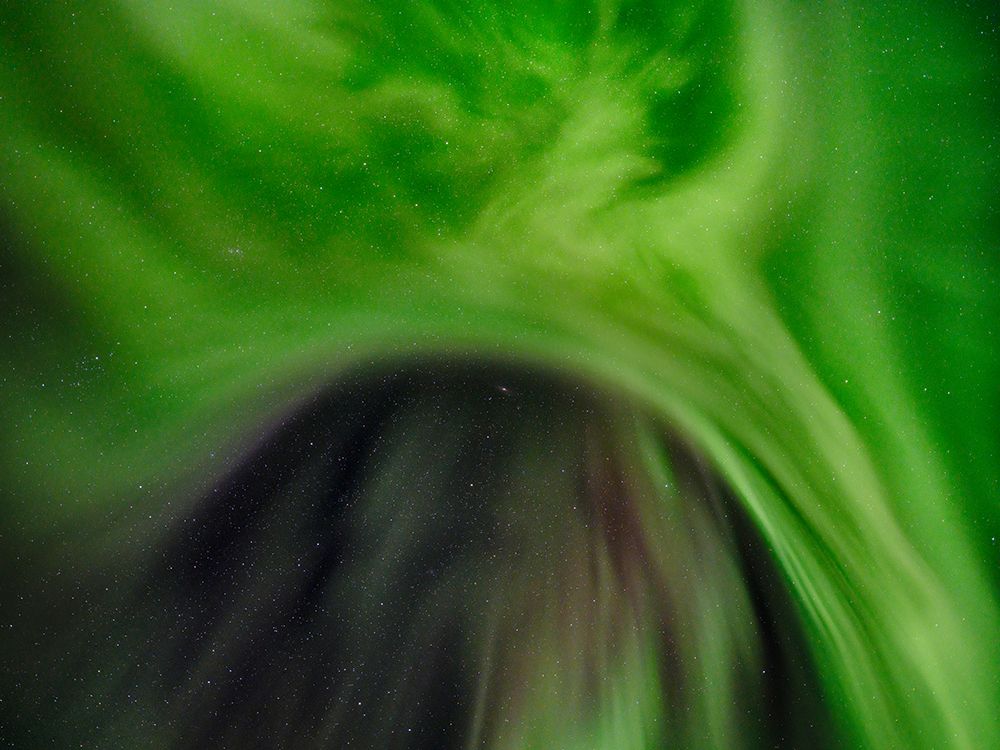 Northern lights over Angmagssalik Fjord-Greenland- Danish Territory art print by Martin Zwick for $57.95 CAD