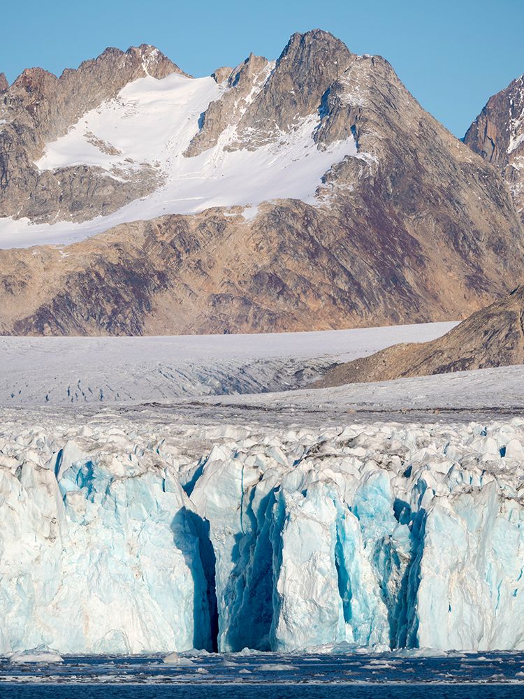Knud Rasmussen Glacier-Sermiligaaq Fjord- Ammassalik- Danish Territory. art print by Martin Zwick for $57.95 CAD