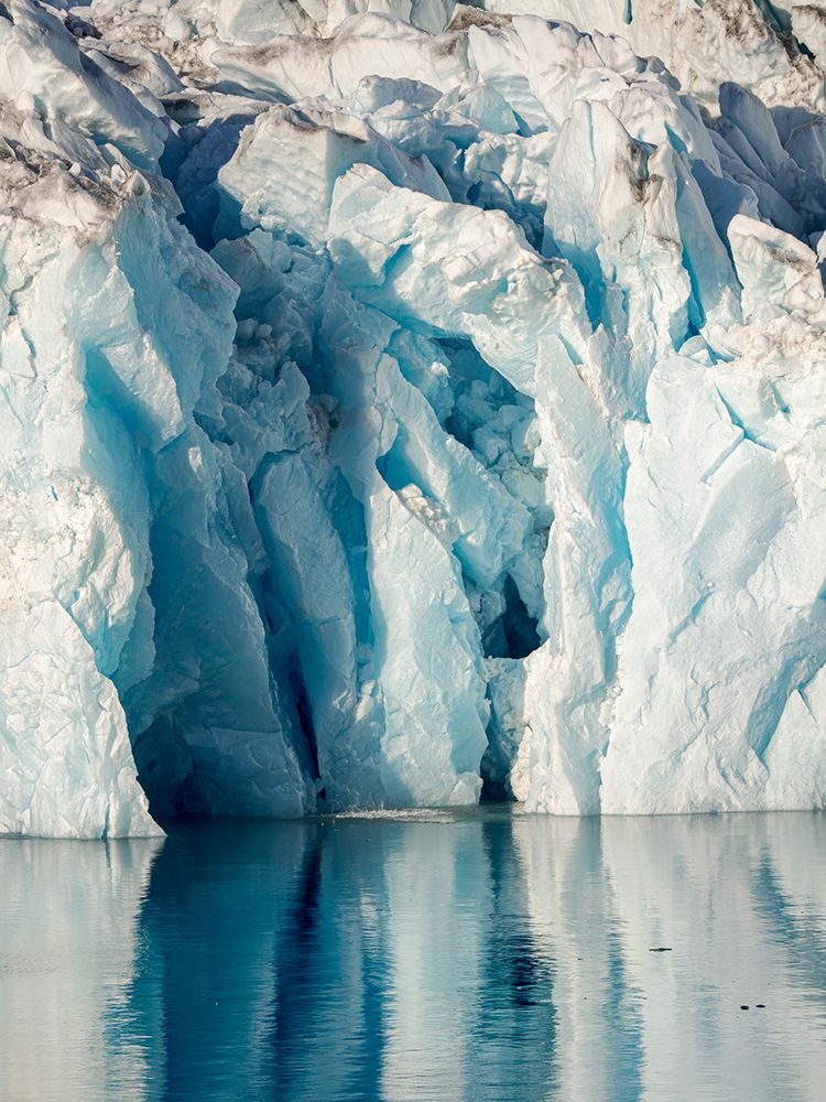 Knud Rasmussen Glacier-Sermiligaaq Fjord- Ammassalik- Danish Territory. art print by Martin Zwick for $57.95 CAD