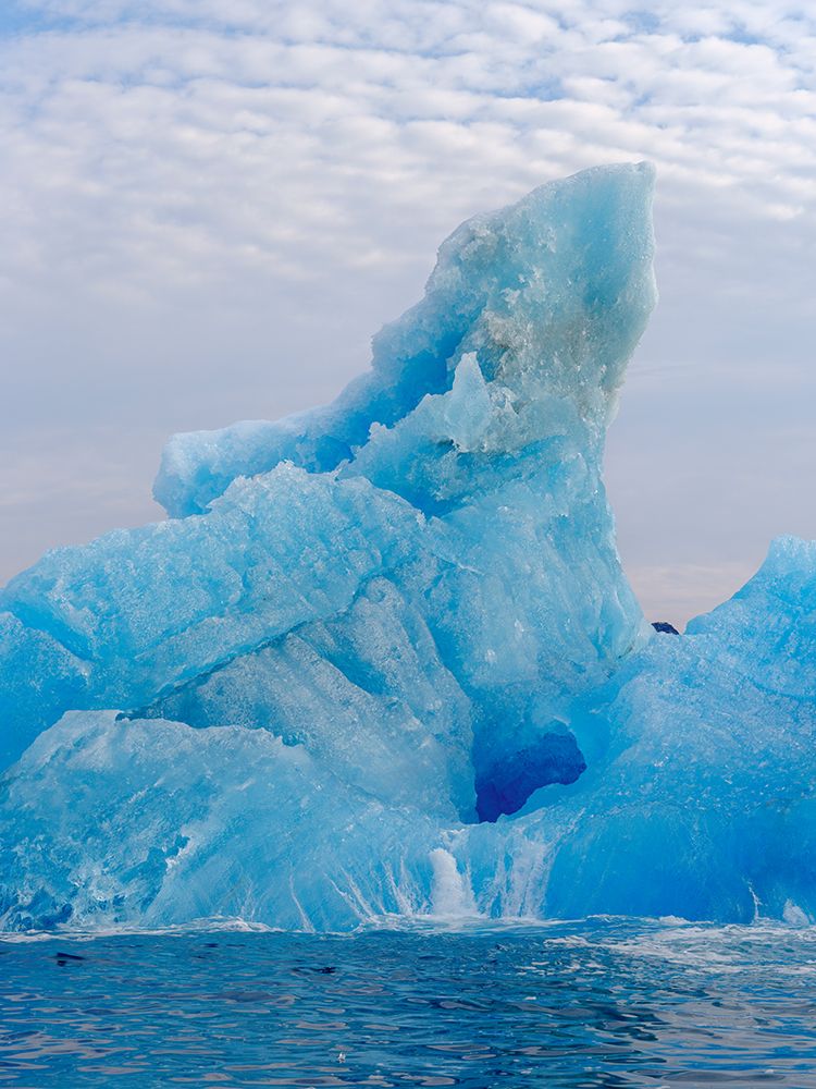 Icebergs northeast of Isertoq close to Sermilik Icefjord in Ammassalik area, northeast of Greenland art print by Martin Zwick for $57.95 CAD
