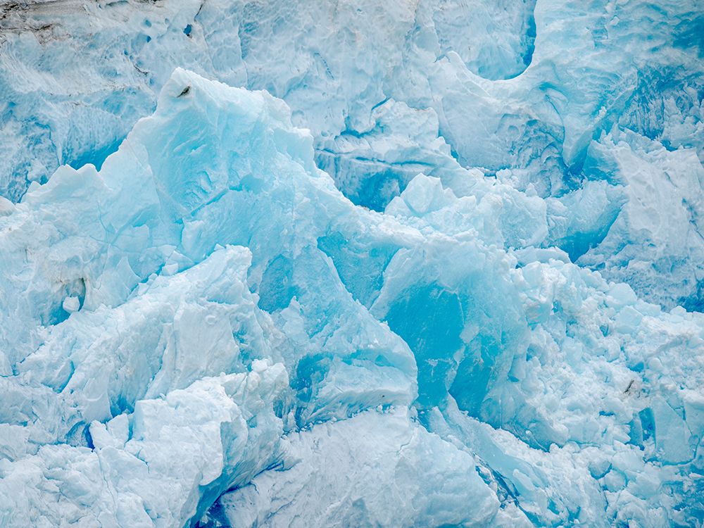 Glacier northeast of Isertoq near Tasiilaq close to Sermilik Icefjord in Ammassalik area, Greenland art print by Martin Zwick for $57.95 CAD