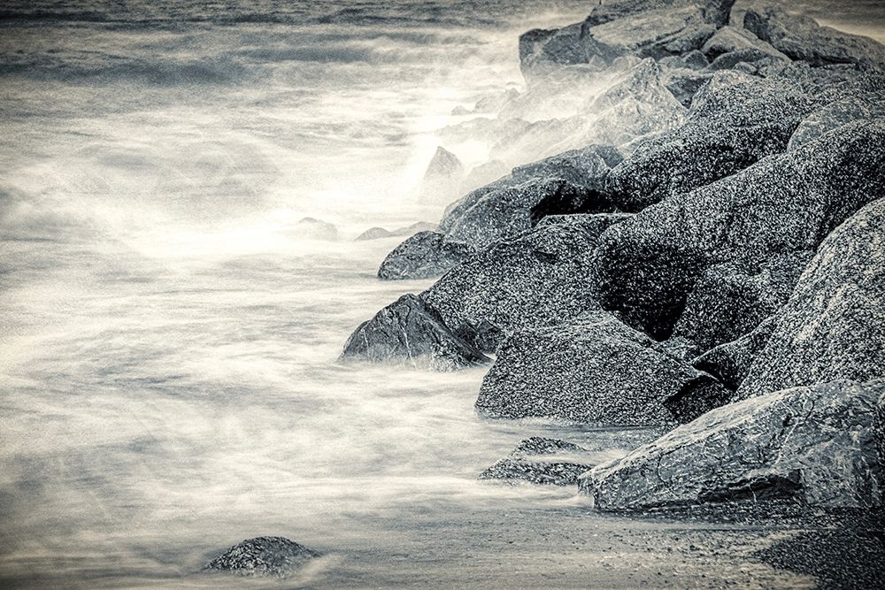 Boulders in Surf art print by Anna Miller for $57.95 CAD