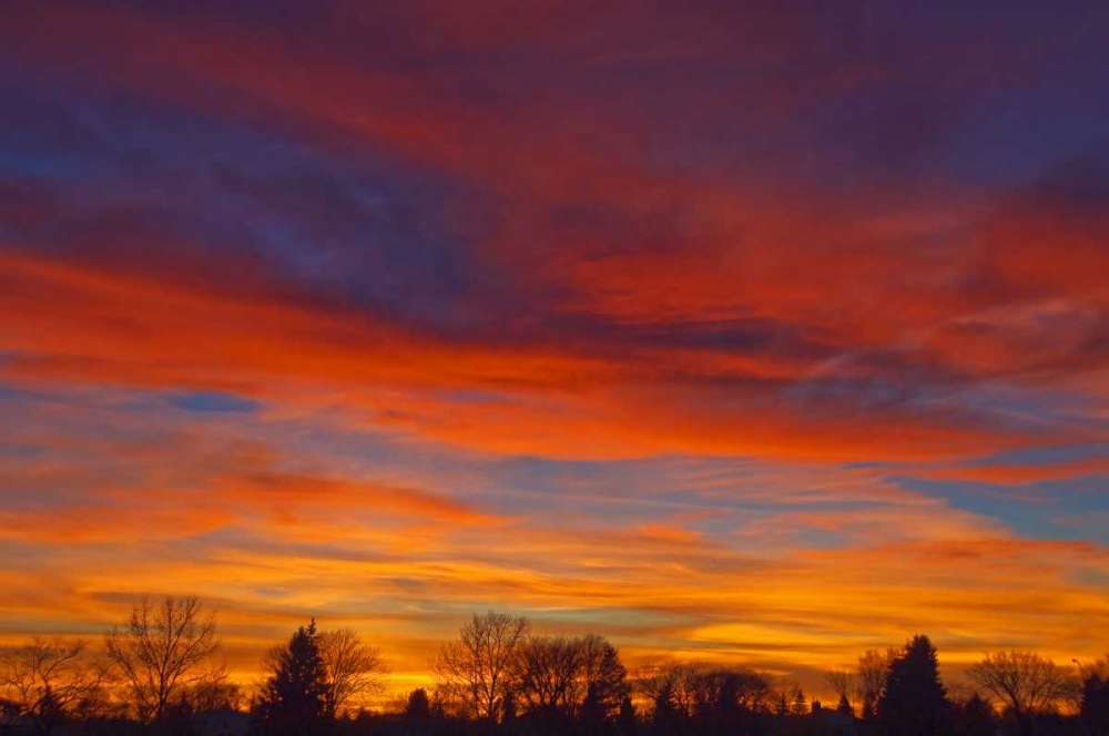 Sky at sunset art print by Mike Grandmaison for $57.95 CAD