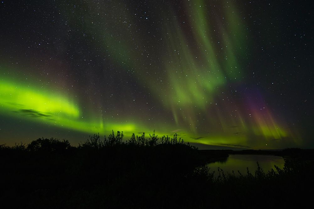Aurora Borealis, the mystical night lights of the far north art print by Ken Archer for $57.95 CAD
