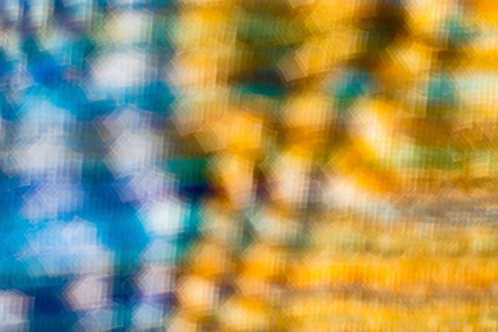 Colorful fabric detail art print by Zandria Muench for $57.95 CAD