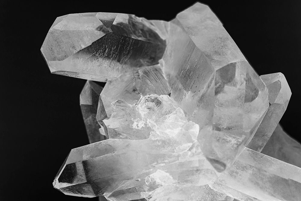Quartz crystals art print by Zandria Muench for $57.95 CAD